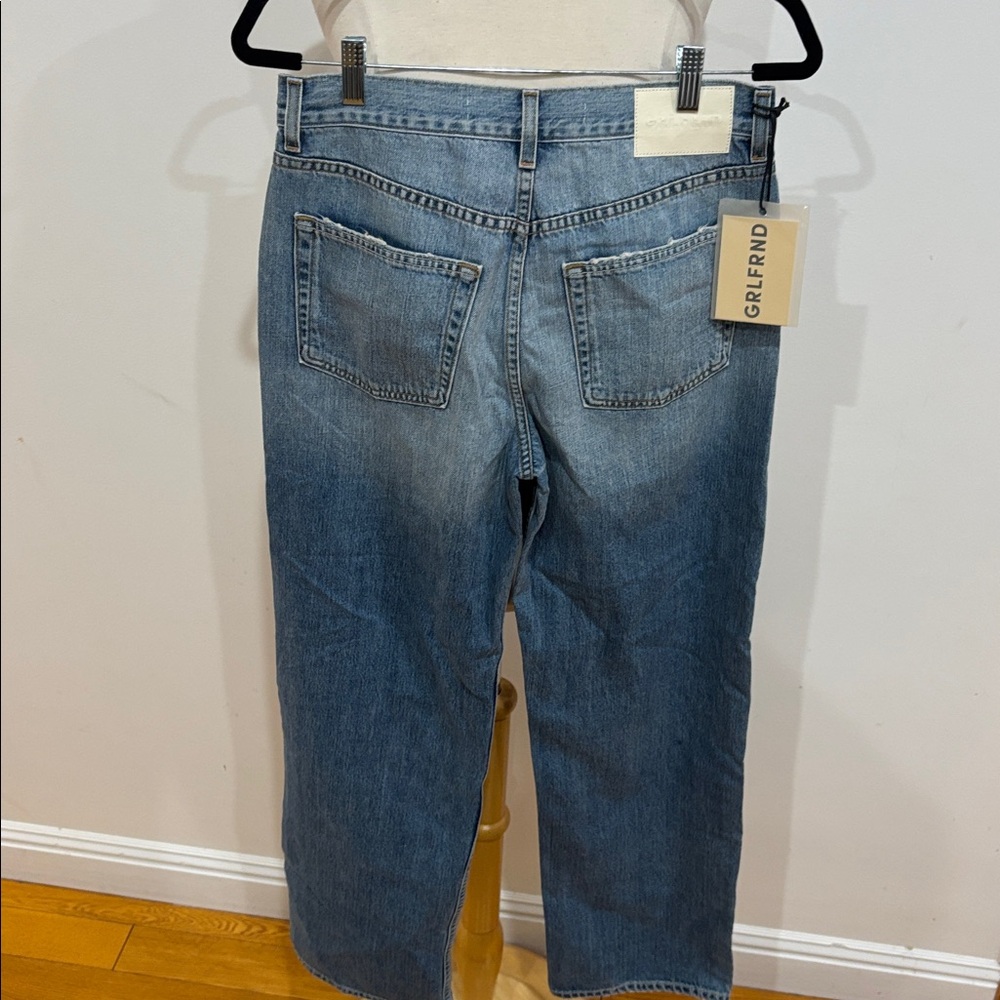 GRLFRND Bella Low Rise Boyfriend in West Village, Size: 25 - Picture 8 of 9